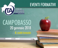 Eventi Formativi a Campobasso il 20 gennaio 2018